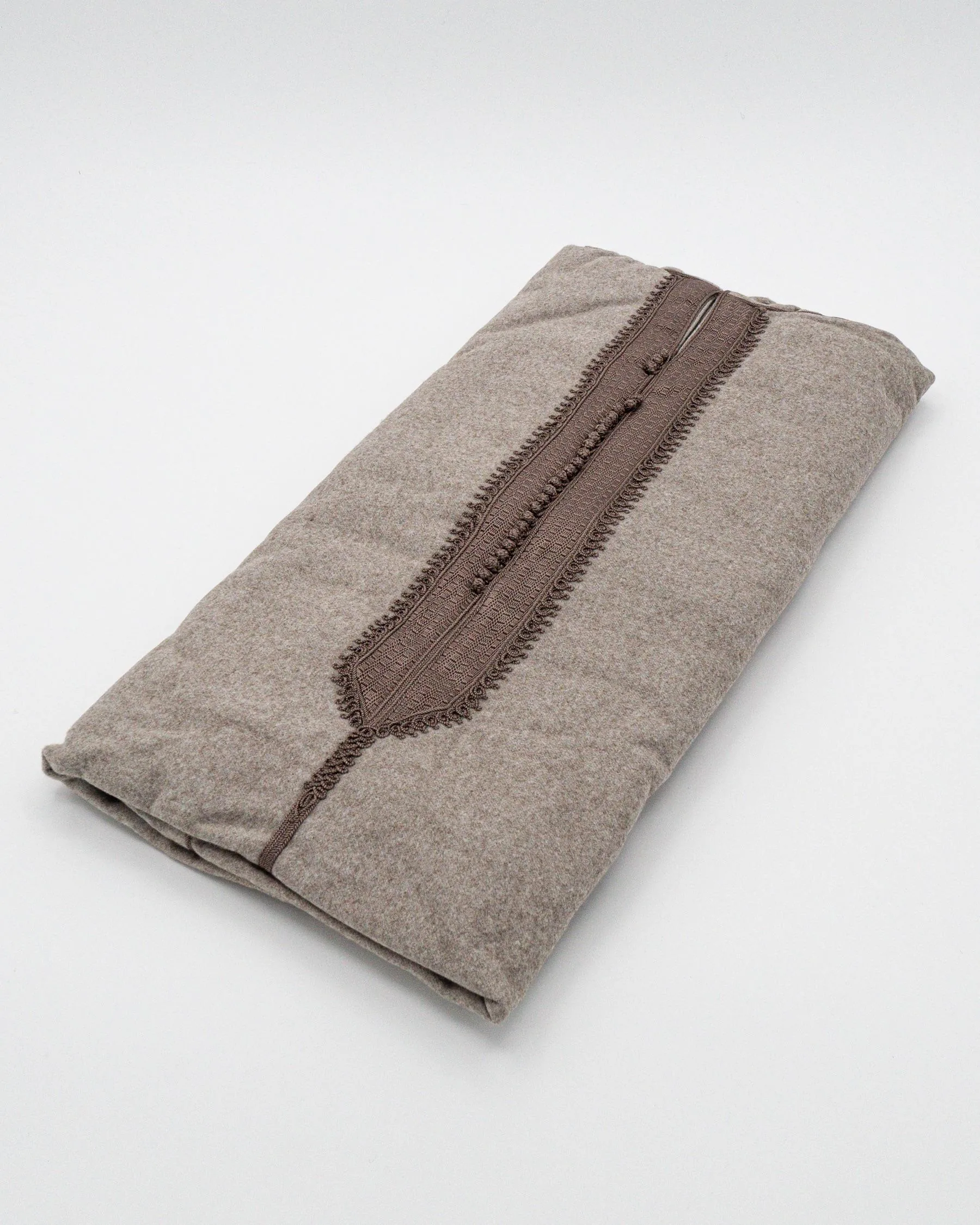 Djellaba Homme Hiver Brun