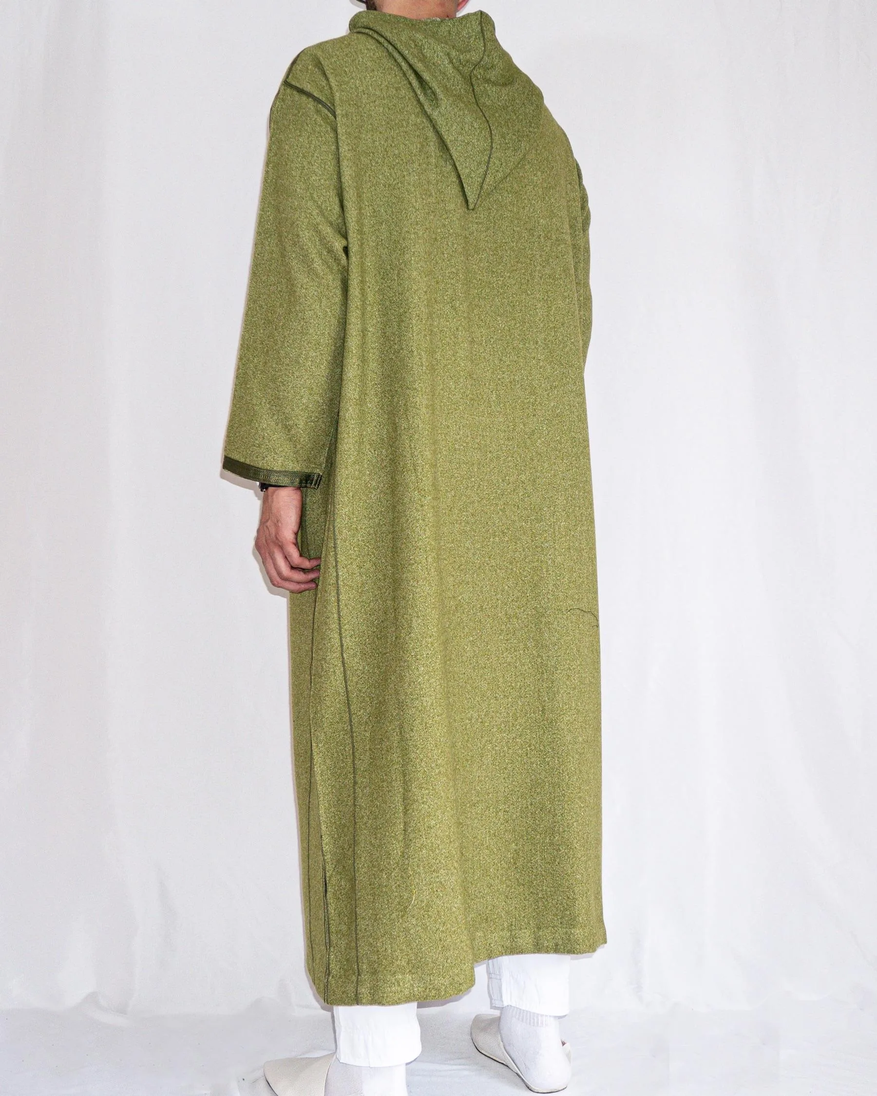 Djellaba Homme Hiver Vert