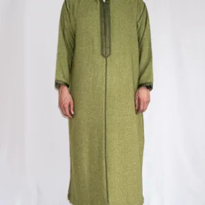 Djellaba Homme Hiver Vert