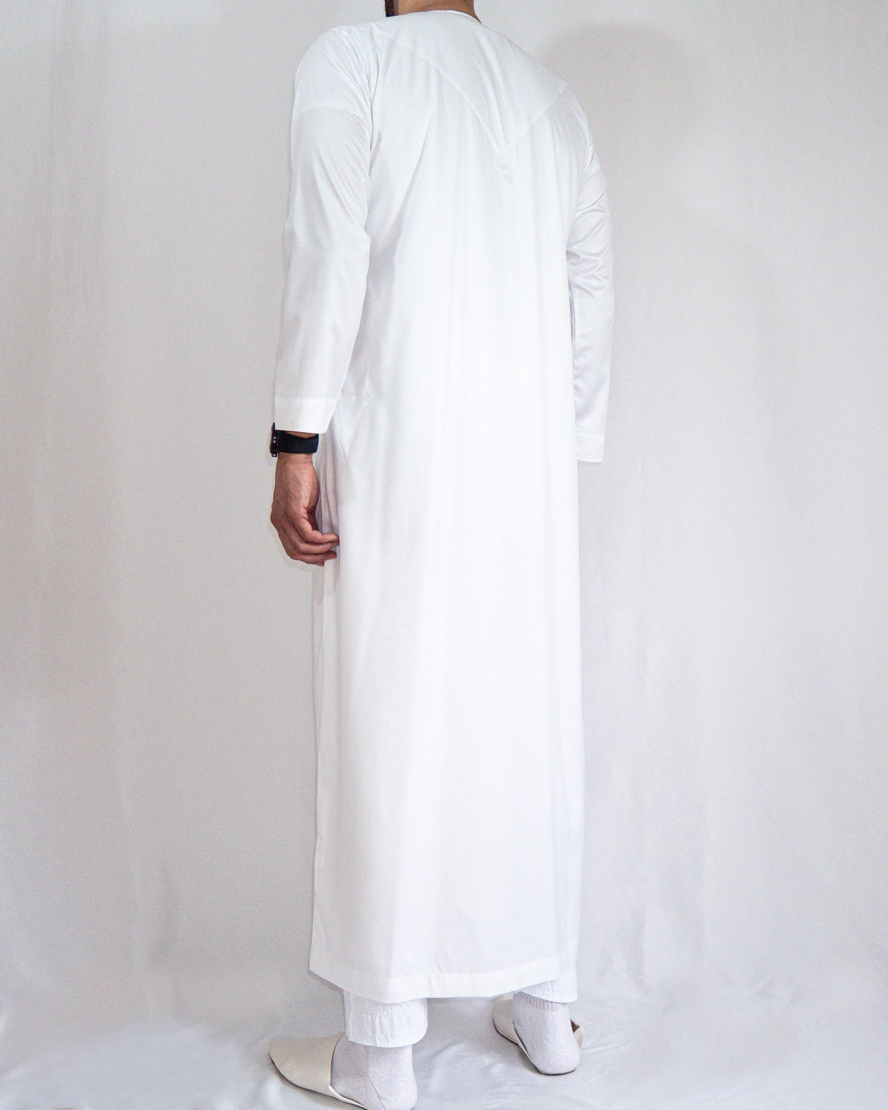 Qamis Émirati en Coton