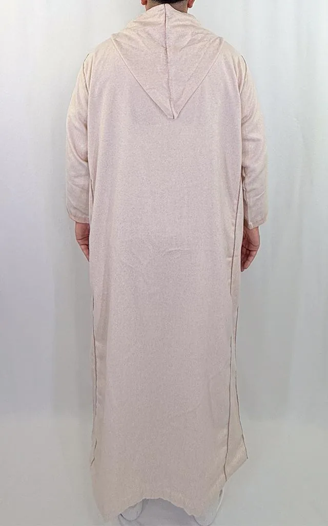 Djellaba Homme Hiver Beige