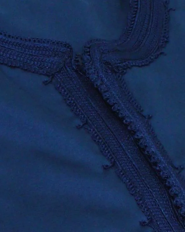 Caftan Homme Bleu