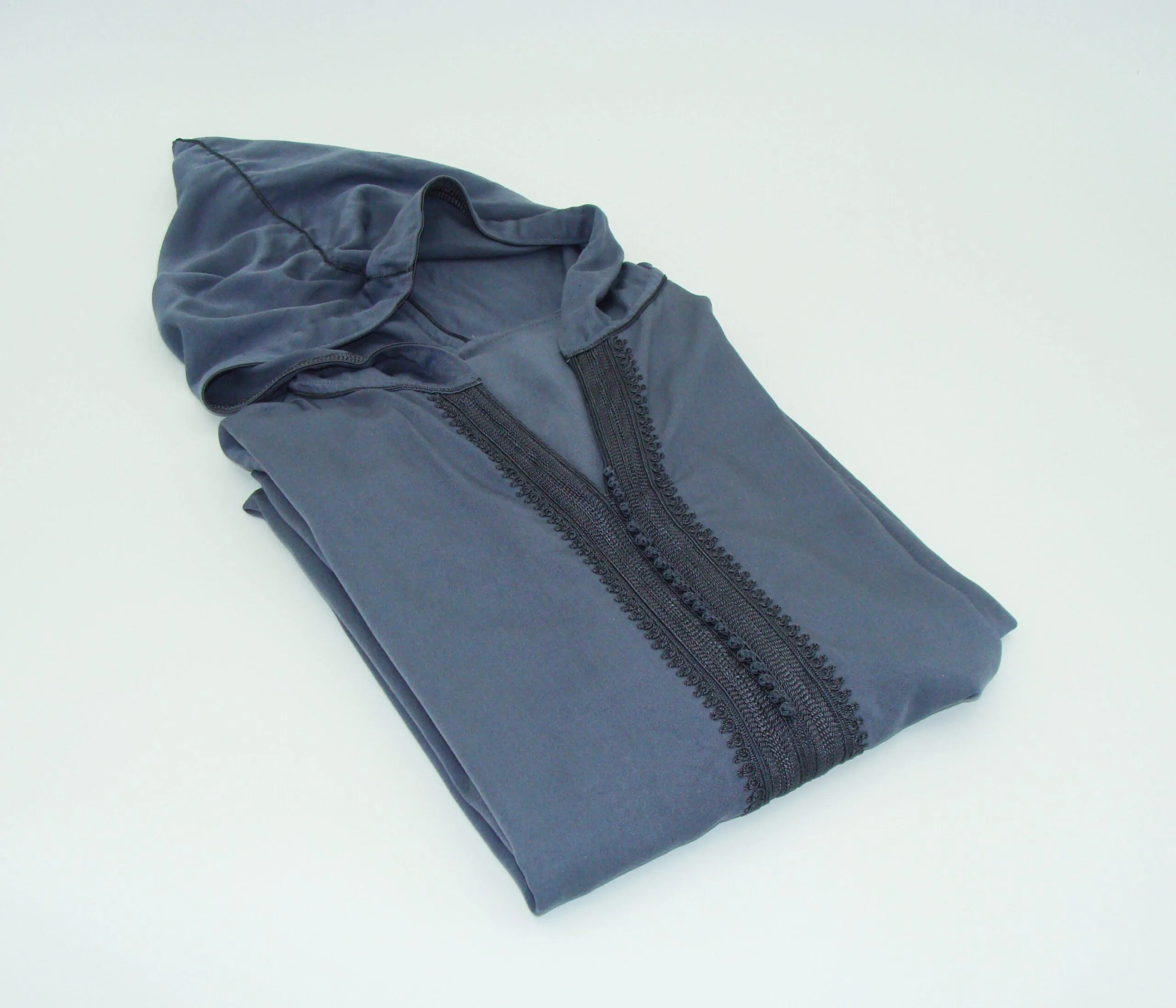 Djellaba Homme Royale Bleu gris