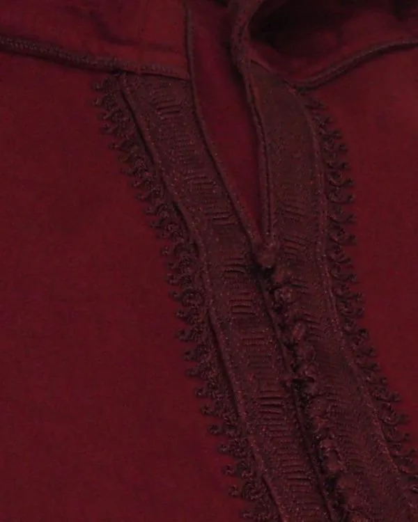 Djellaba Homme Royale Bordeaux
