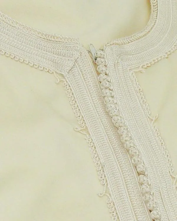 Caftan Homme Crème