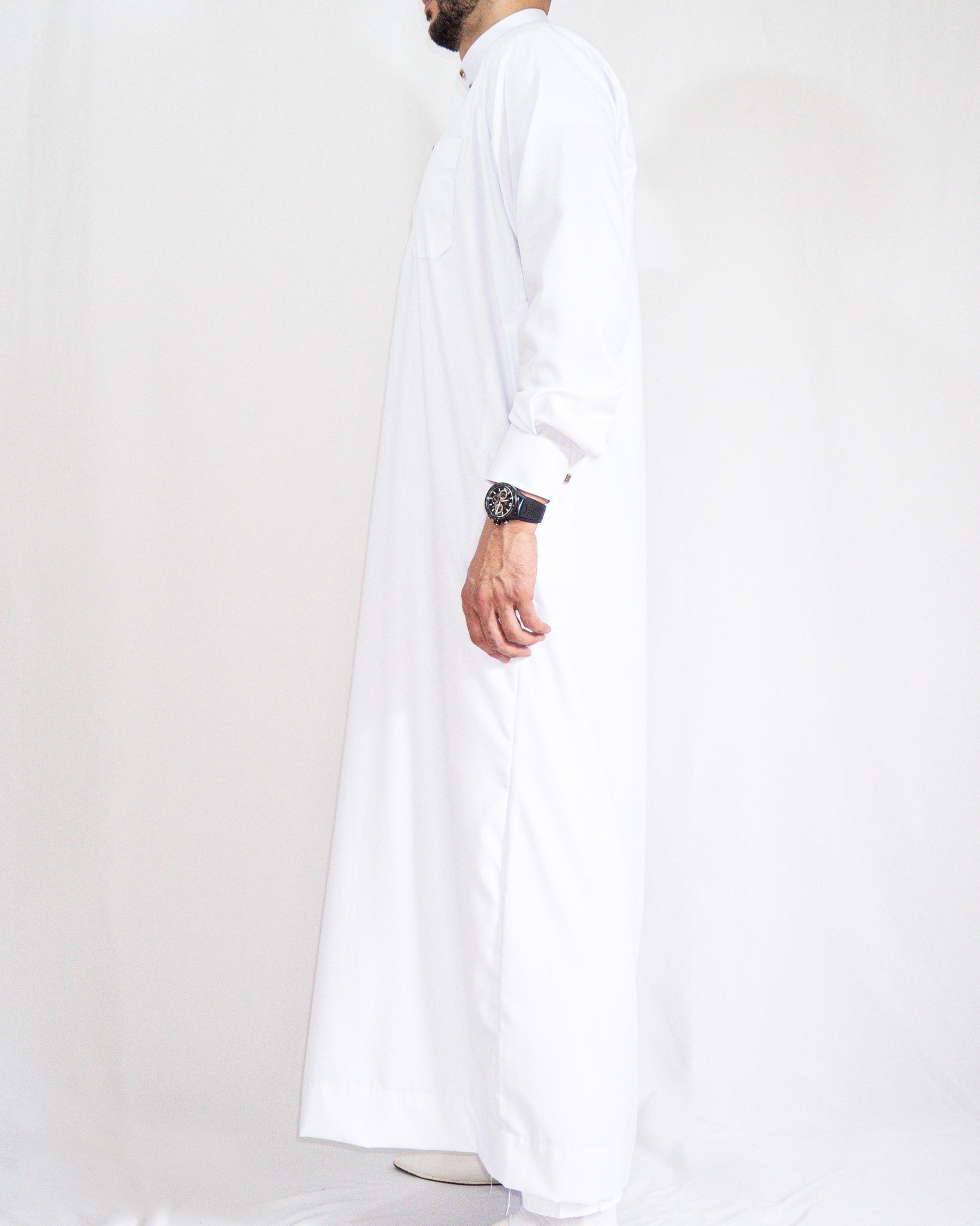Qamis Saoudien en Coton