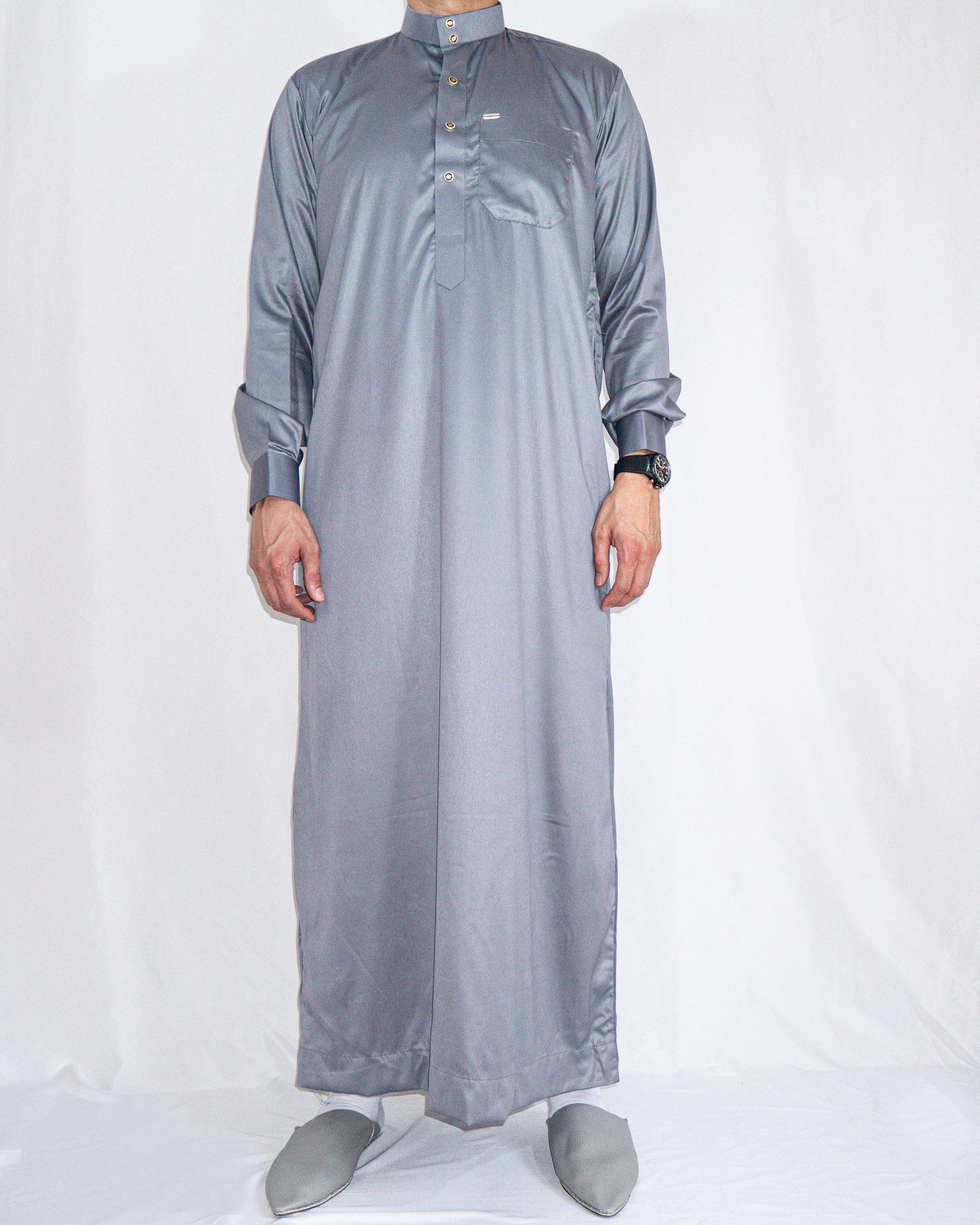 qamis saoudien satin