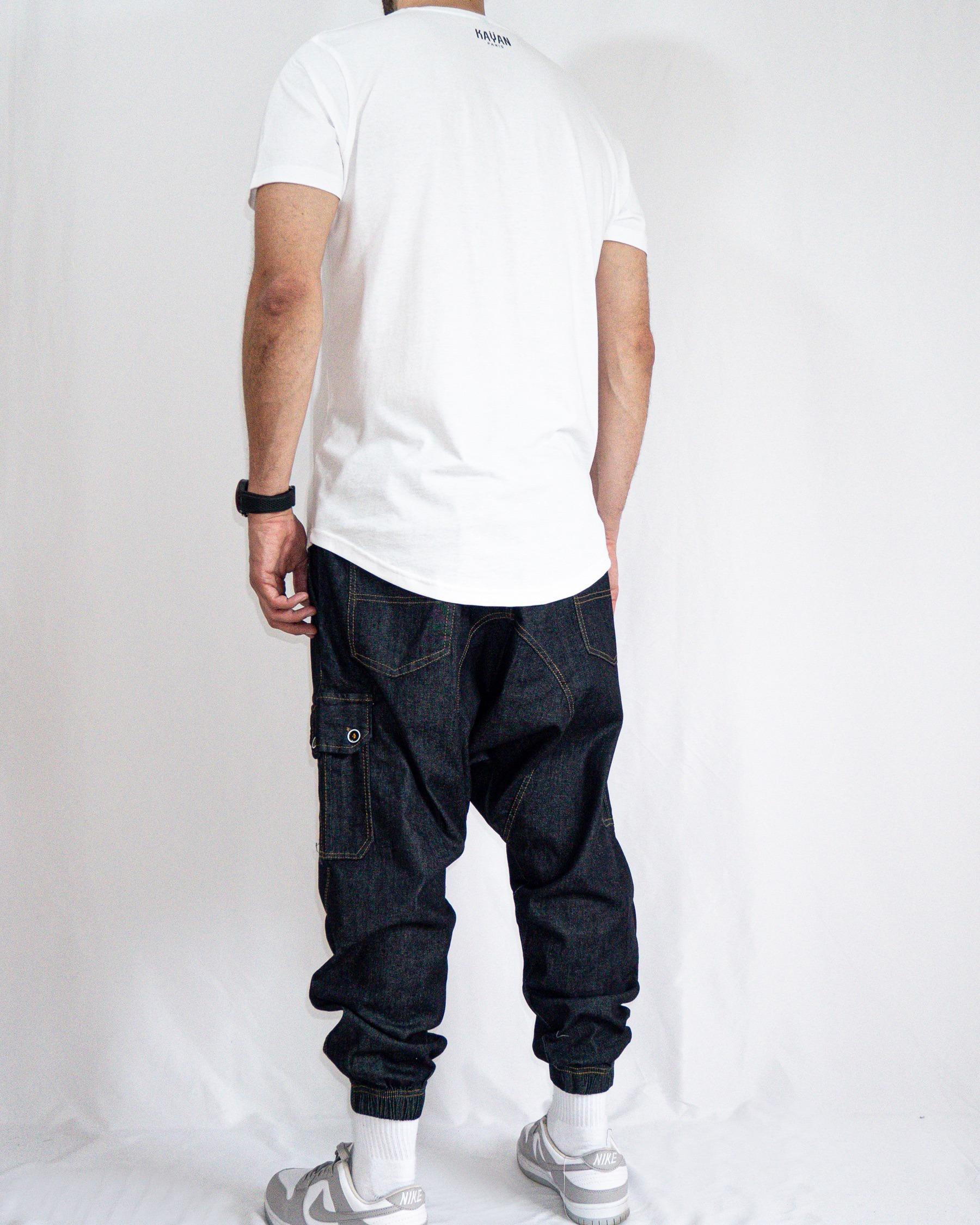 Sarouel Homme Jean Cargo