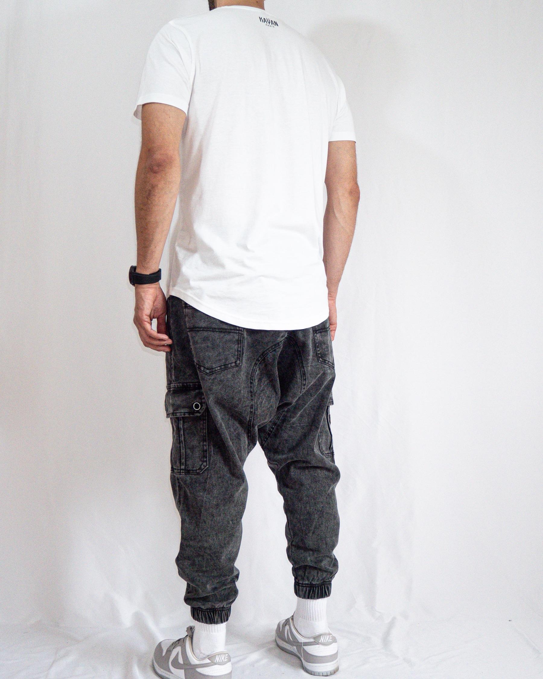 Sarouel Homme Jean Cargo
