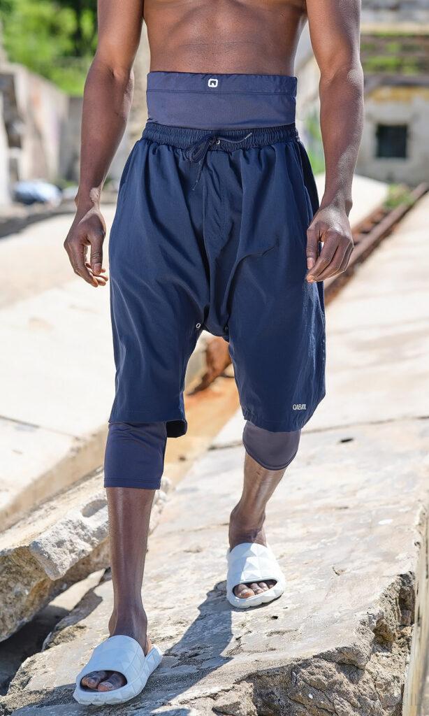 Short de Bain Qaba’il – Maillot de Bain Long Pudique et Moderne pour Homme