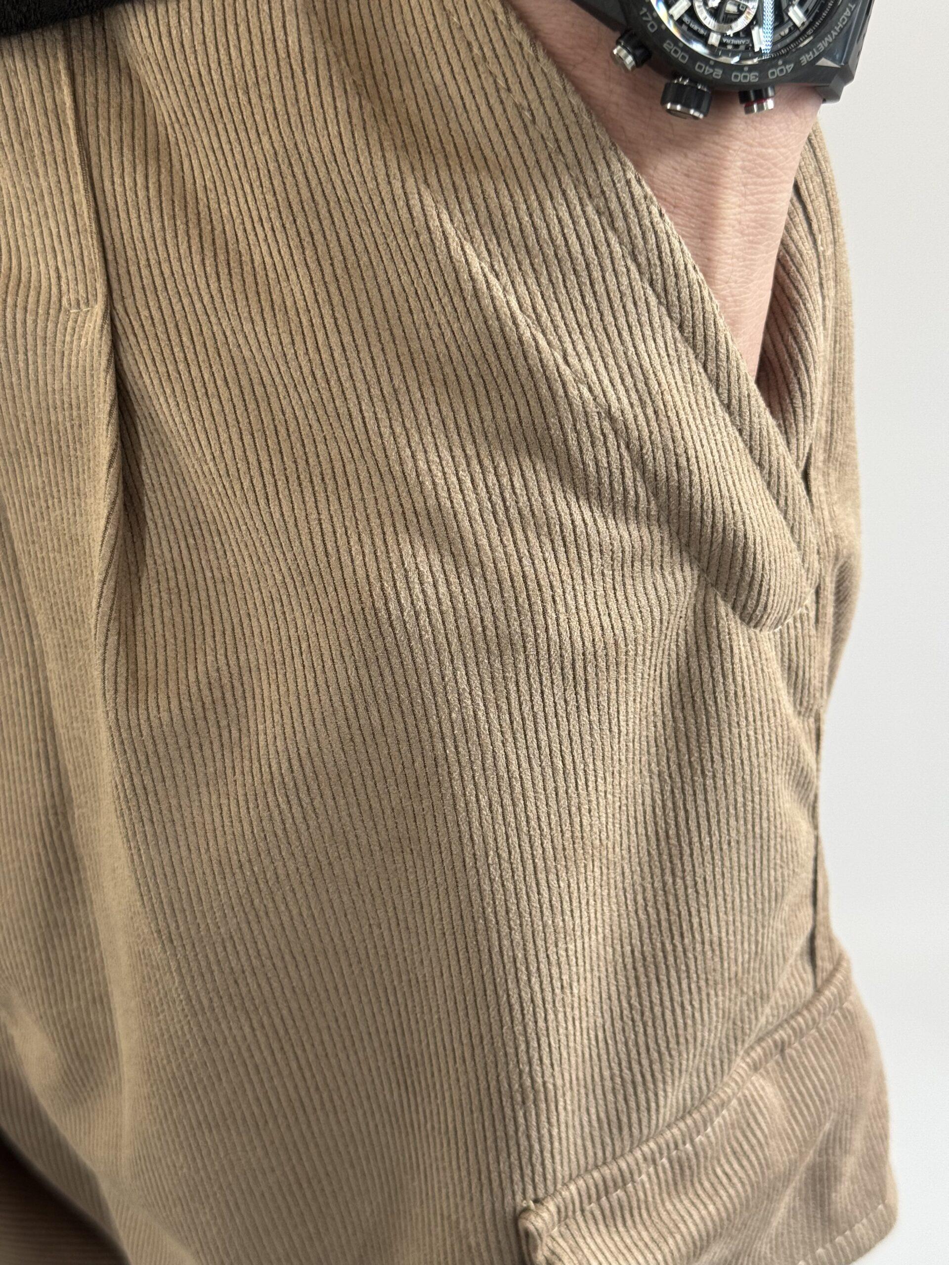 Sarouel Homme Velours