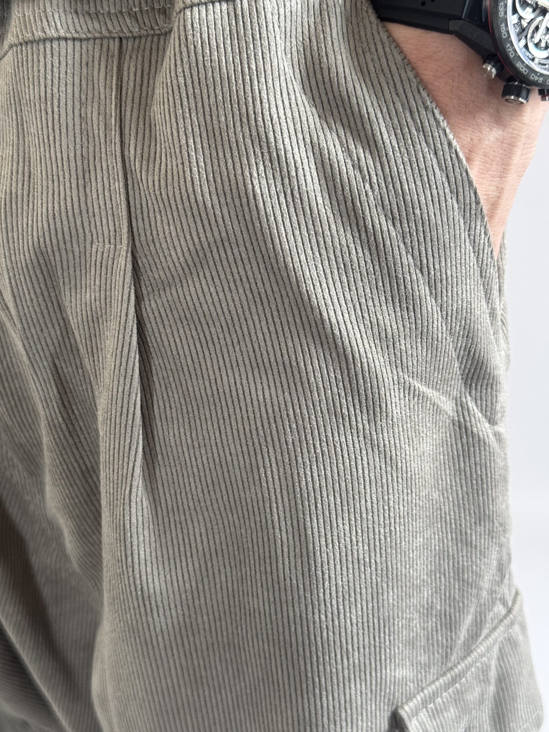Sarouel Homme Velours