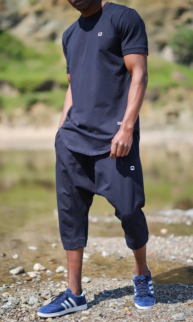 Ensemble Nautik S25 Qaba’il – T-Shirt et Sarouel Pantacourt Homme