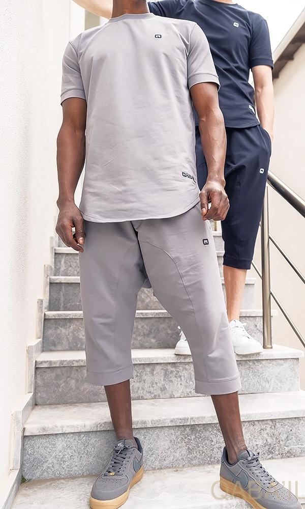 Ensemble Nautik S25 Qaba’il – T-Shirt et Sarouel Pantacourt Homme