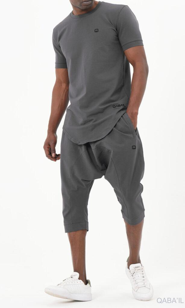 Ensemble Nautik S25 Qaba’il – T-Shirt et Sarouel Pantacourt Homme