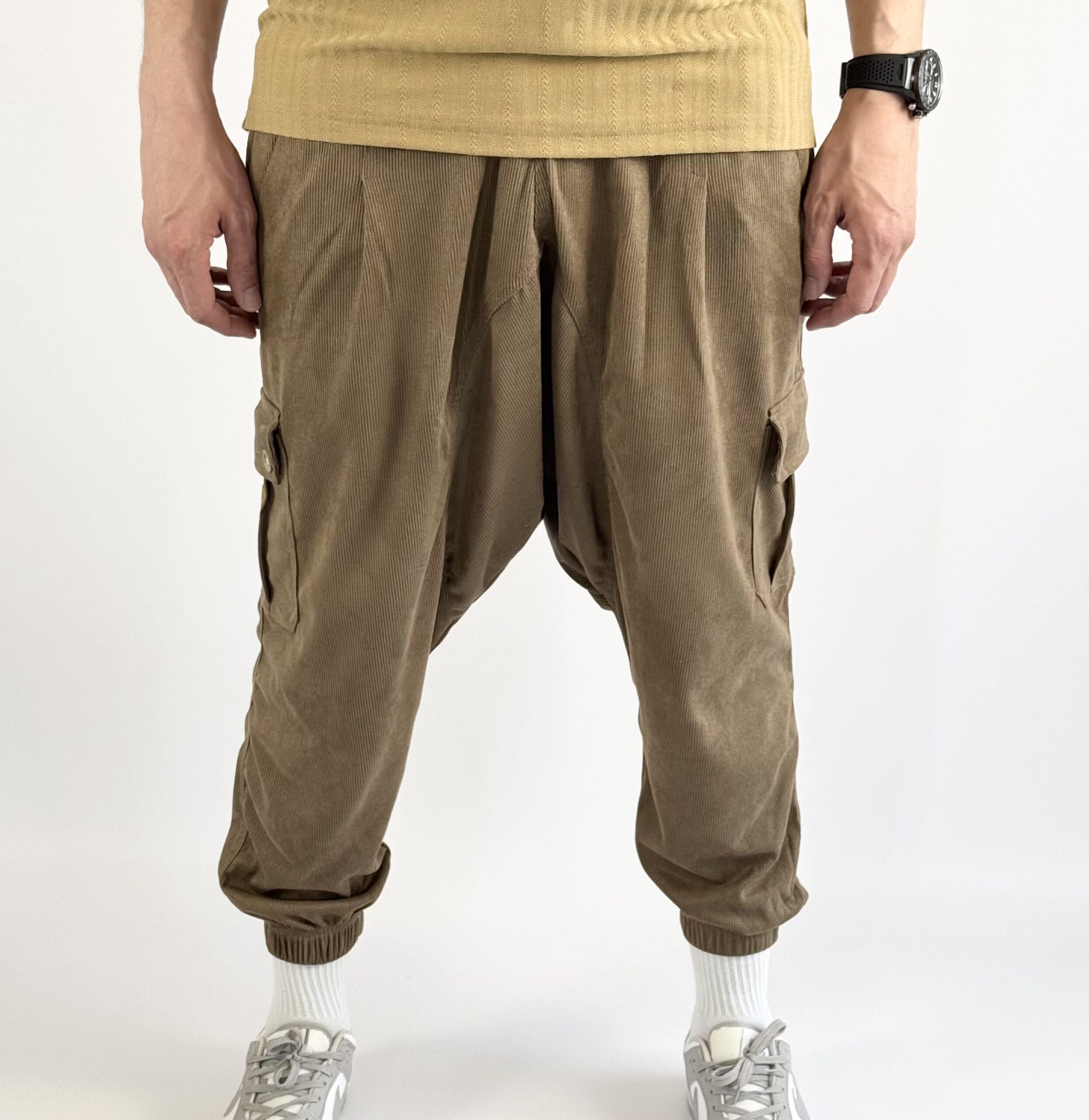 sarouel homme velours