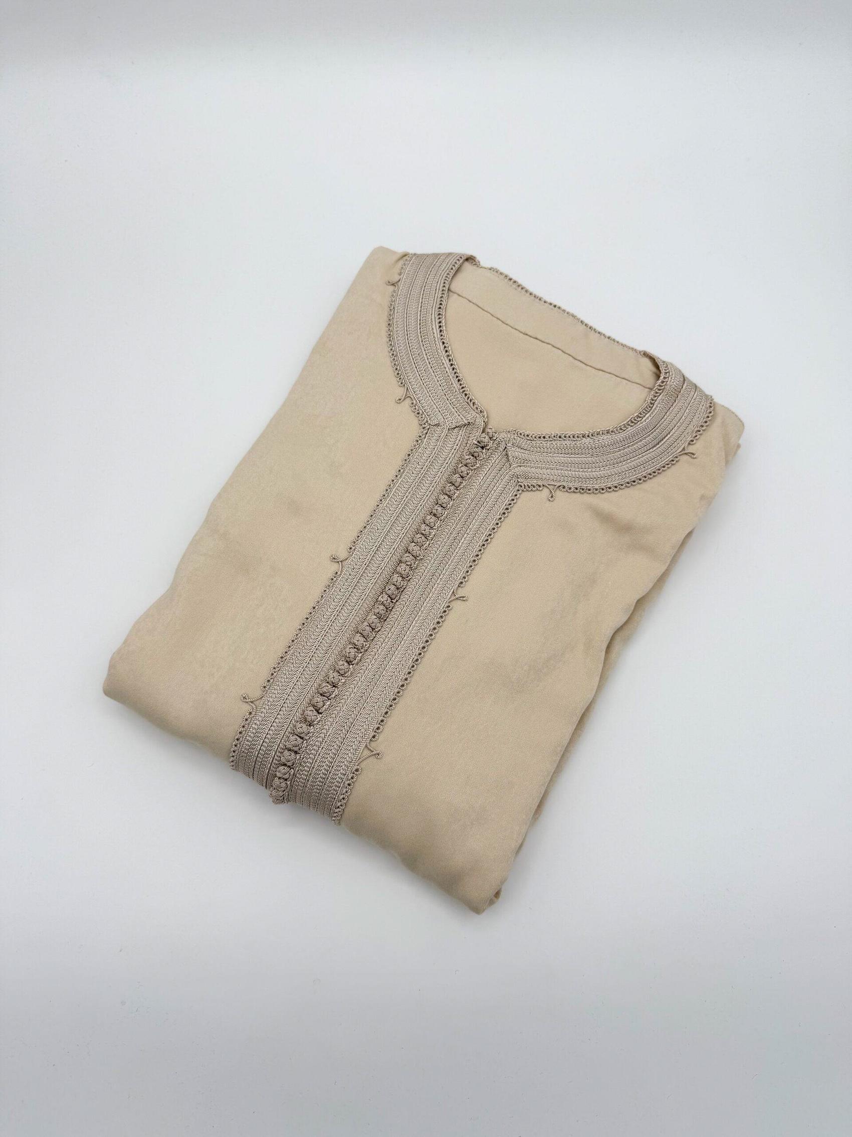 Caftan Homme Peau de Pêche