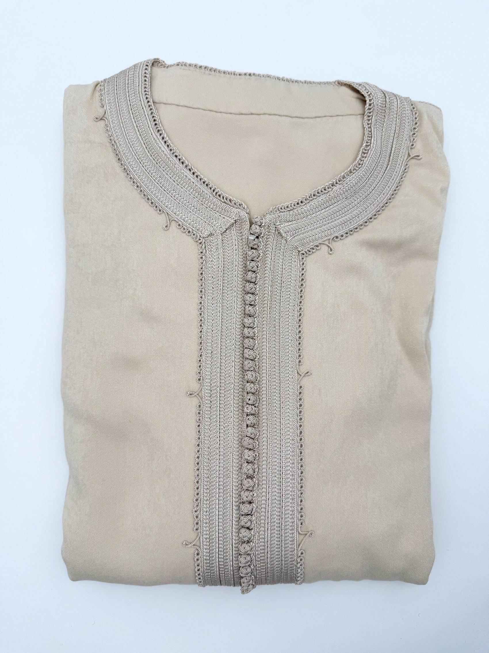 Caftan Homme Peau de Pêche