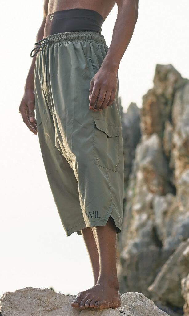 Sarouel de Bain Homme Cargo Qaba’il