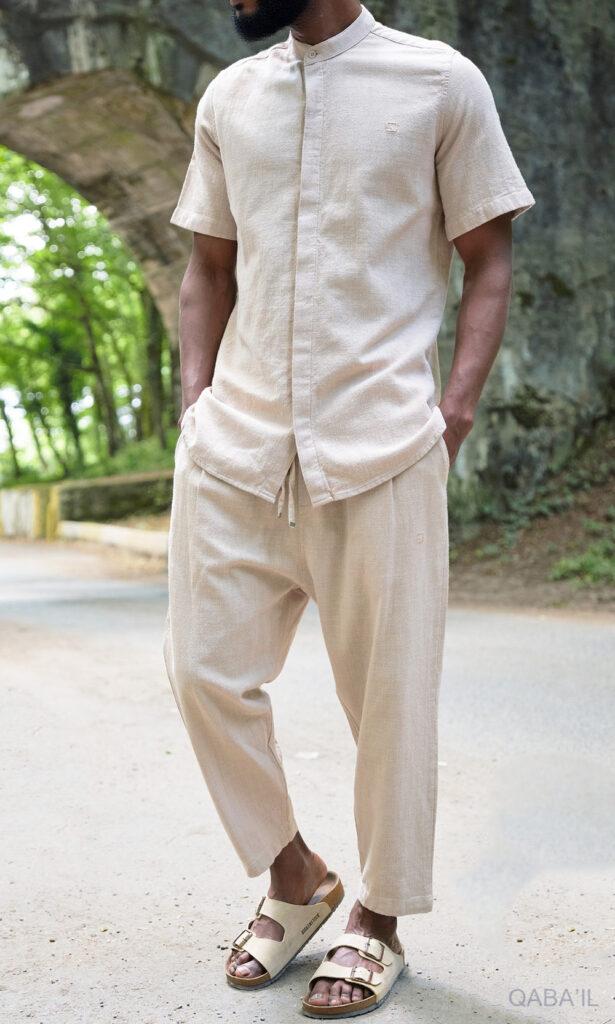 Sarouel Classik Lin Coton Qaba’il S25