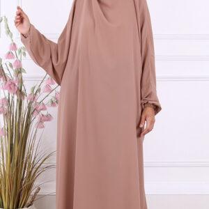 Jilbab 1 Pièce – Coupe Ample & Confort Exceptionnel