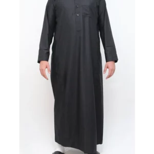 Qamis Saoudien Noir Al Safa