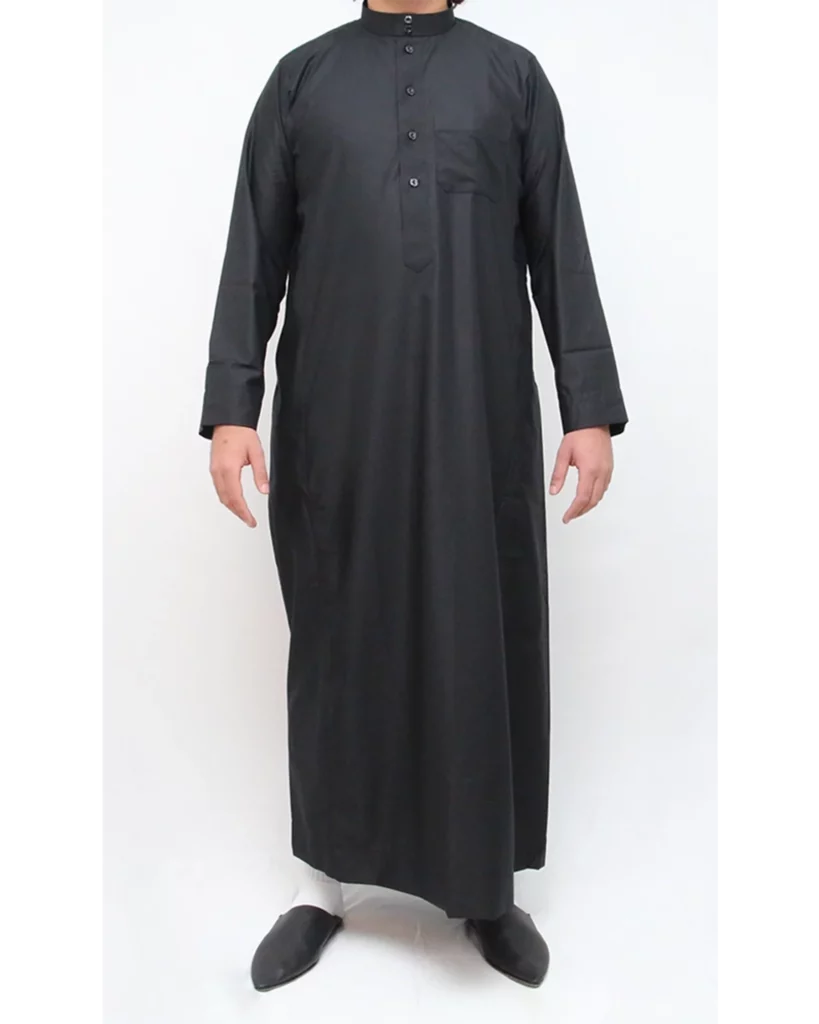 Qamis Saoudien Noir Al Safa