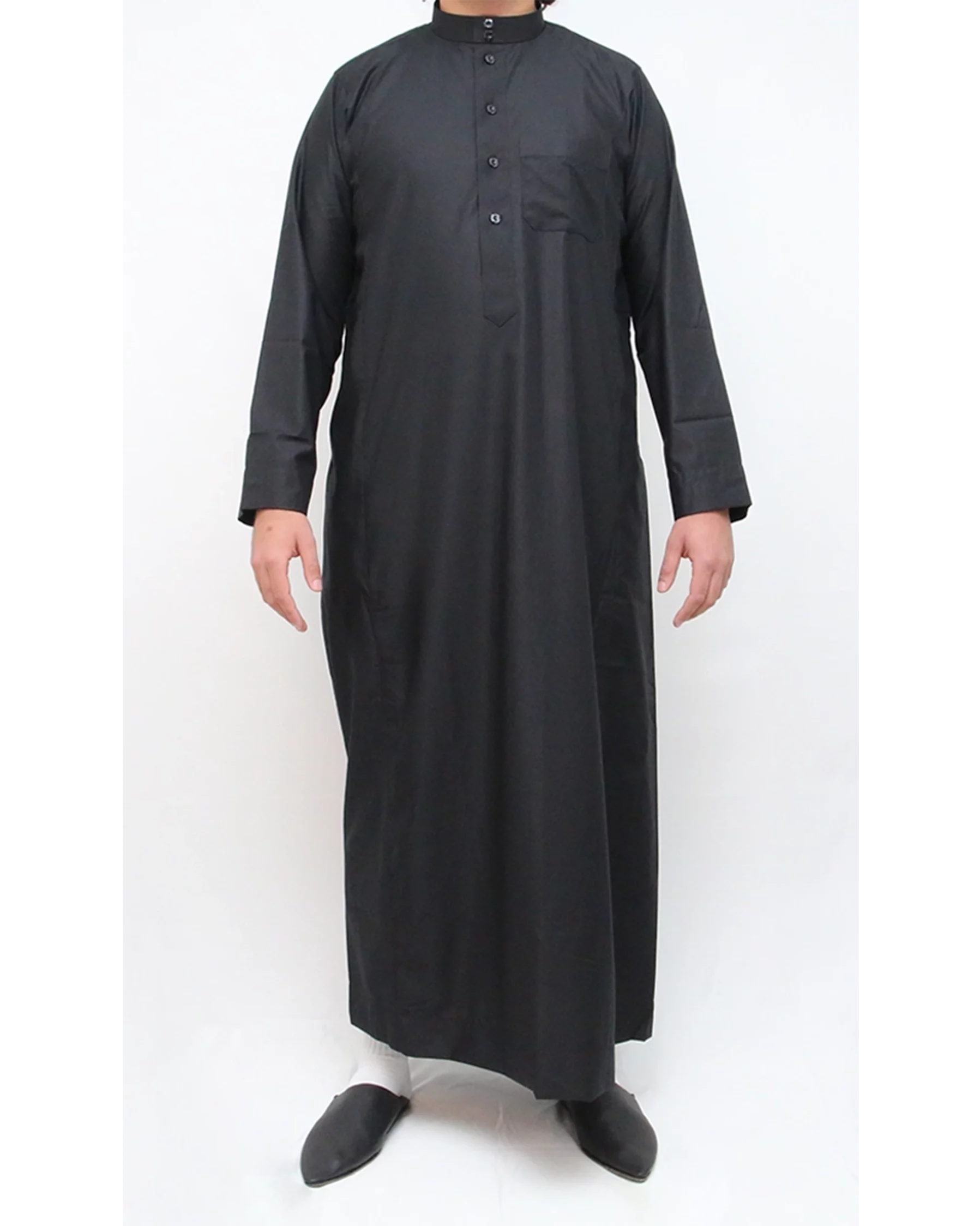 Qamis Saoudien Noir Al Safa