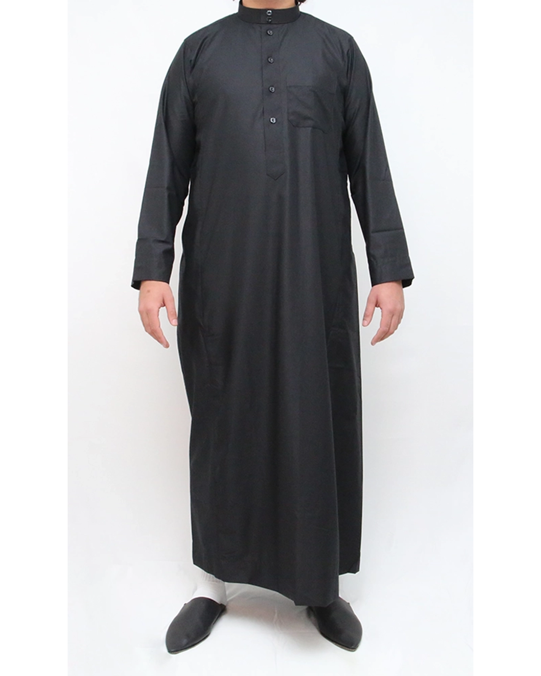 Qamis Saoudien Noir Al Safa