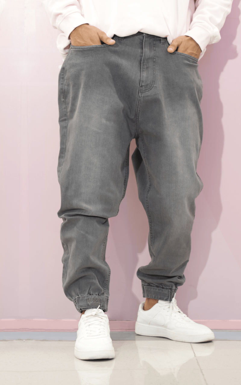 Sarouel Denim - Gris, XXL