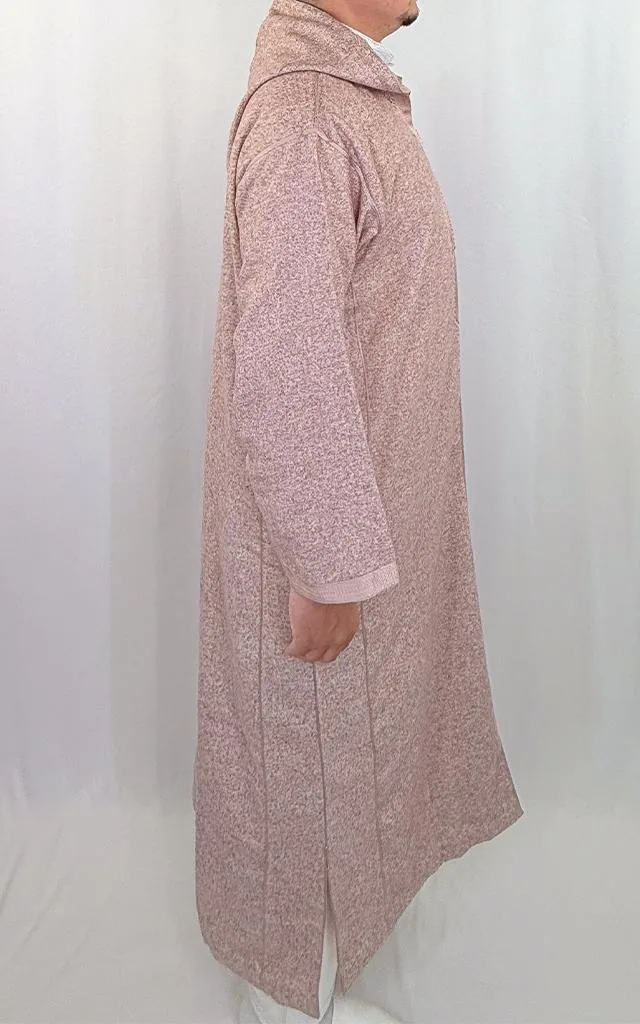 Djellaba Homme Hiver Rouge flamming