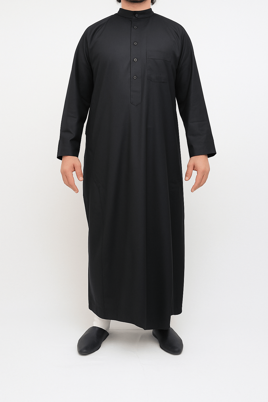 Qamis Saoudien Noir Al Safa