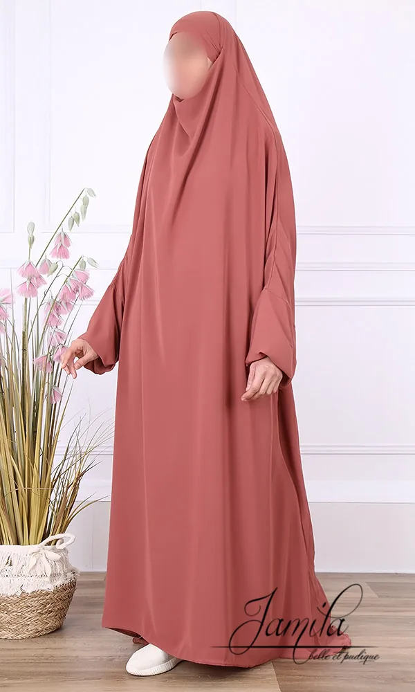 Jilbeb 1 piece jamila saumon