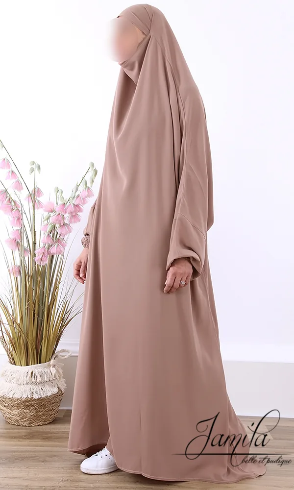 Jilbeb 1 piece jamila taupe