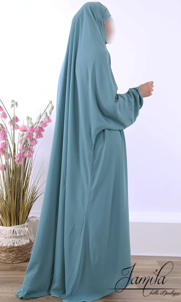 Jilbeb 1 piece jamila vert clair