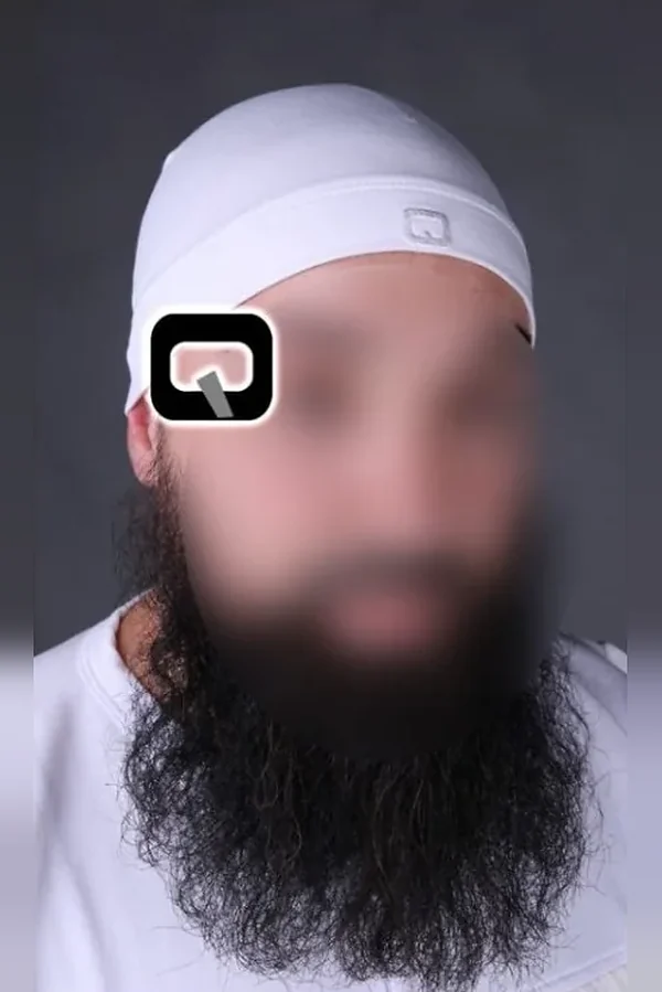 Bonnet qaba'il blanc