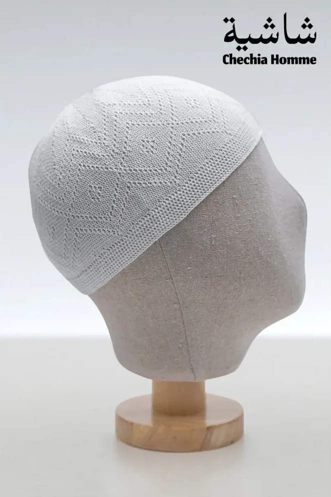 chachia blanche fine