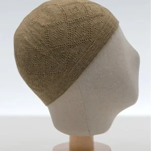 Chechia enfant fine beige foncé