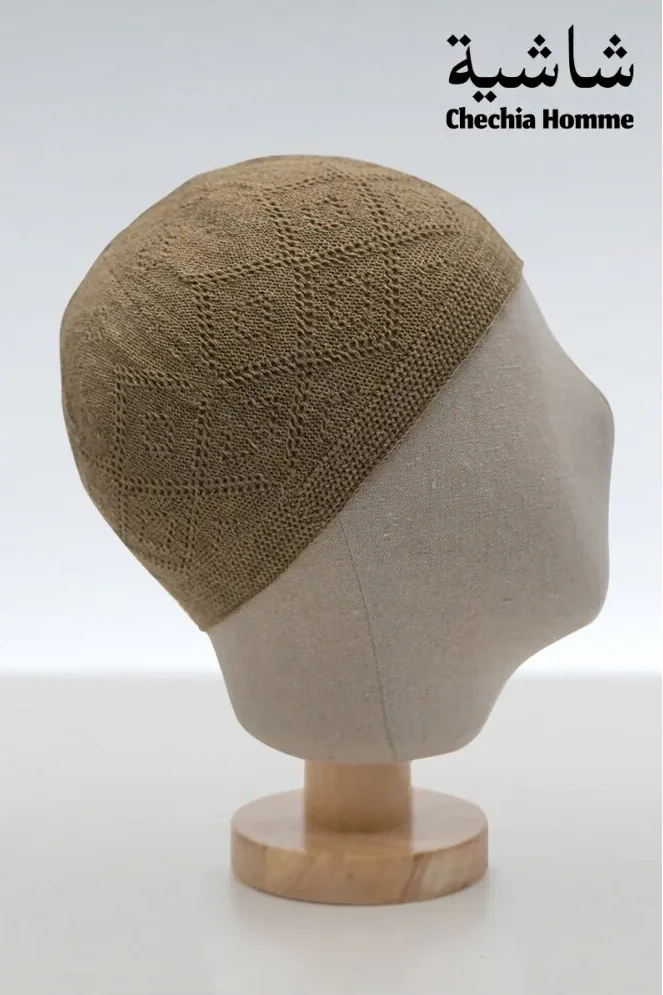 Chachia beige beige / marron fine