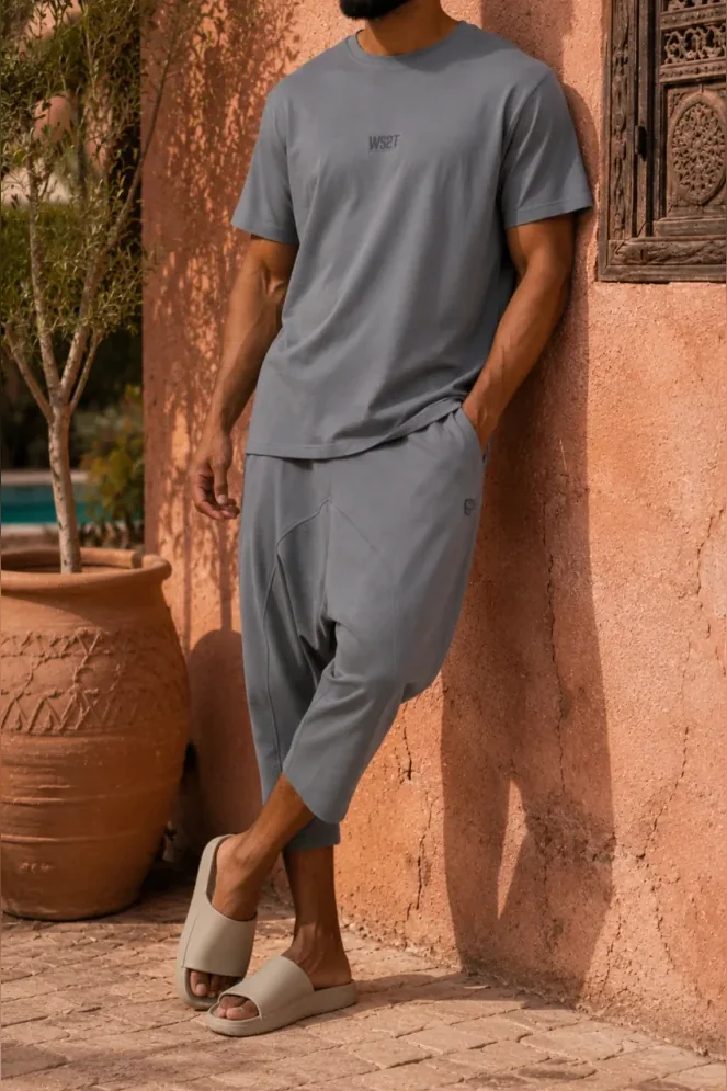 Ensemble combo wassat gris anthracite