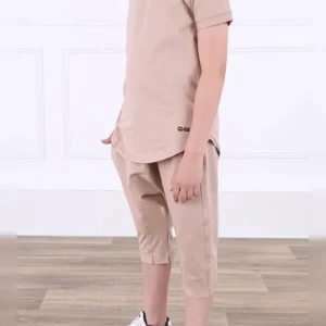 Ensemble qaba'il nautik enfant beige