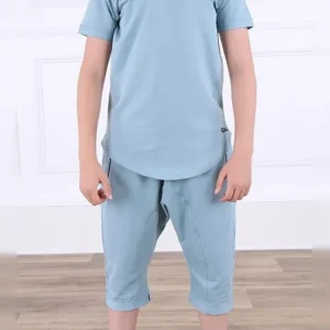 Ensemble qaba'il nautik enfant bleu ciel