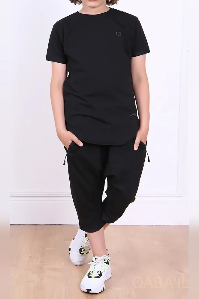 Ensemble qaba'il nautik enfant noir