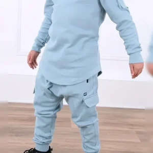 Ensemble qabail enfant neo sniper bleu horizon