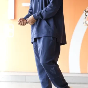 Ensemble wassat terry bleu