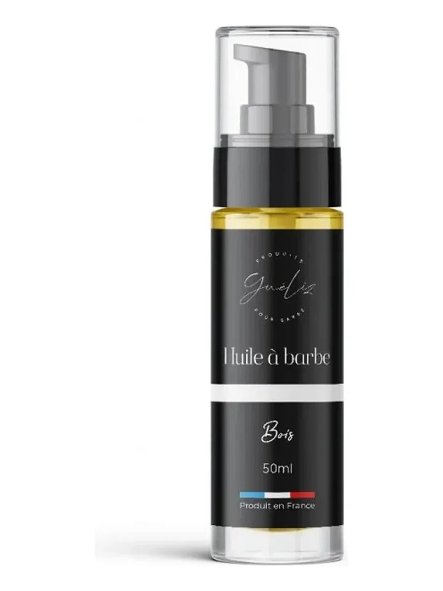 Huile pour barbe bois
