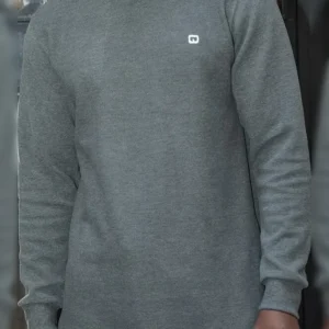 Pull col montant qaba'il vert