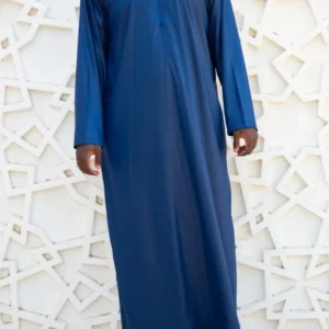 Qamis émirati bleu nuit Al mashriq