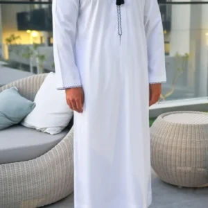 Qamis omani Al mashriq blanc