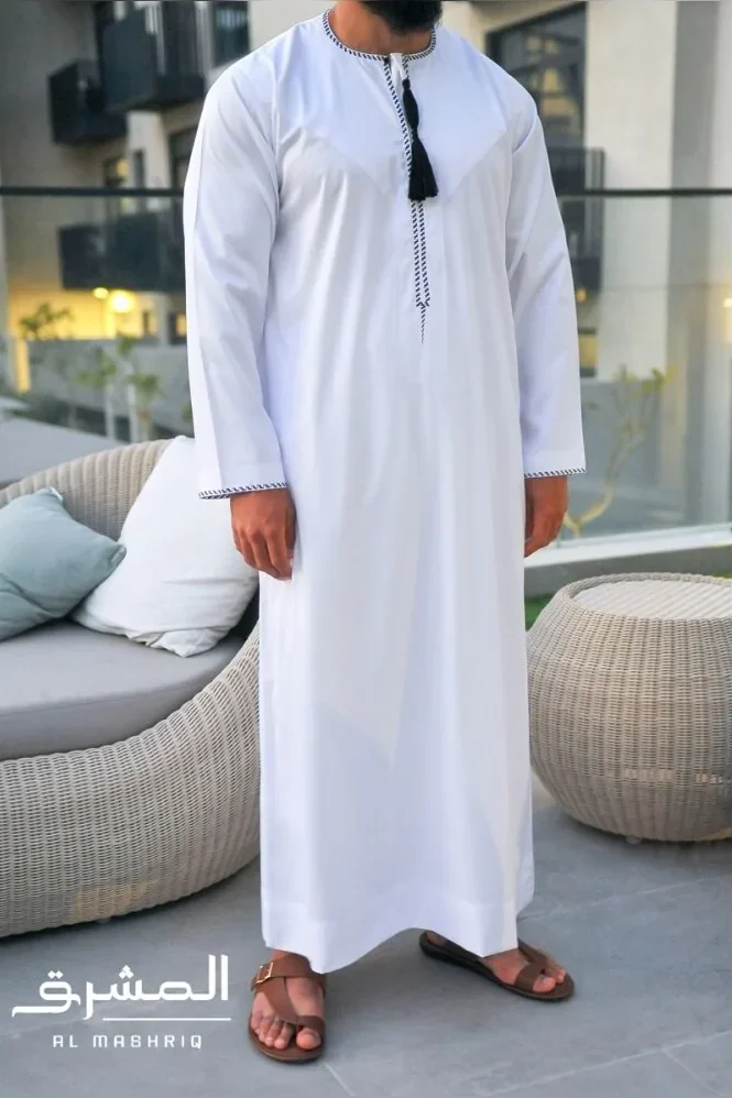 Qamis omani Al mashriq blanc